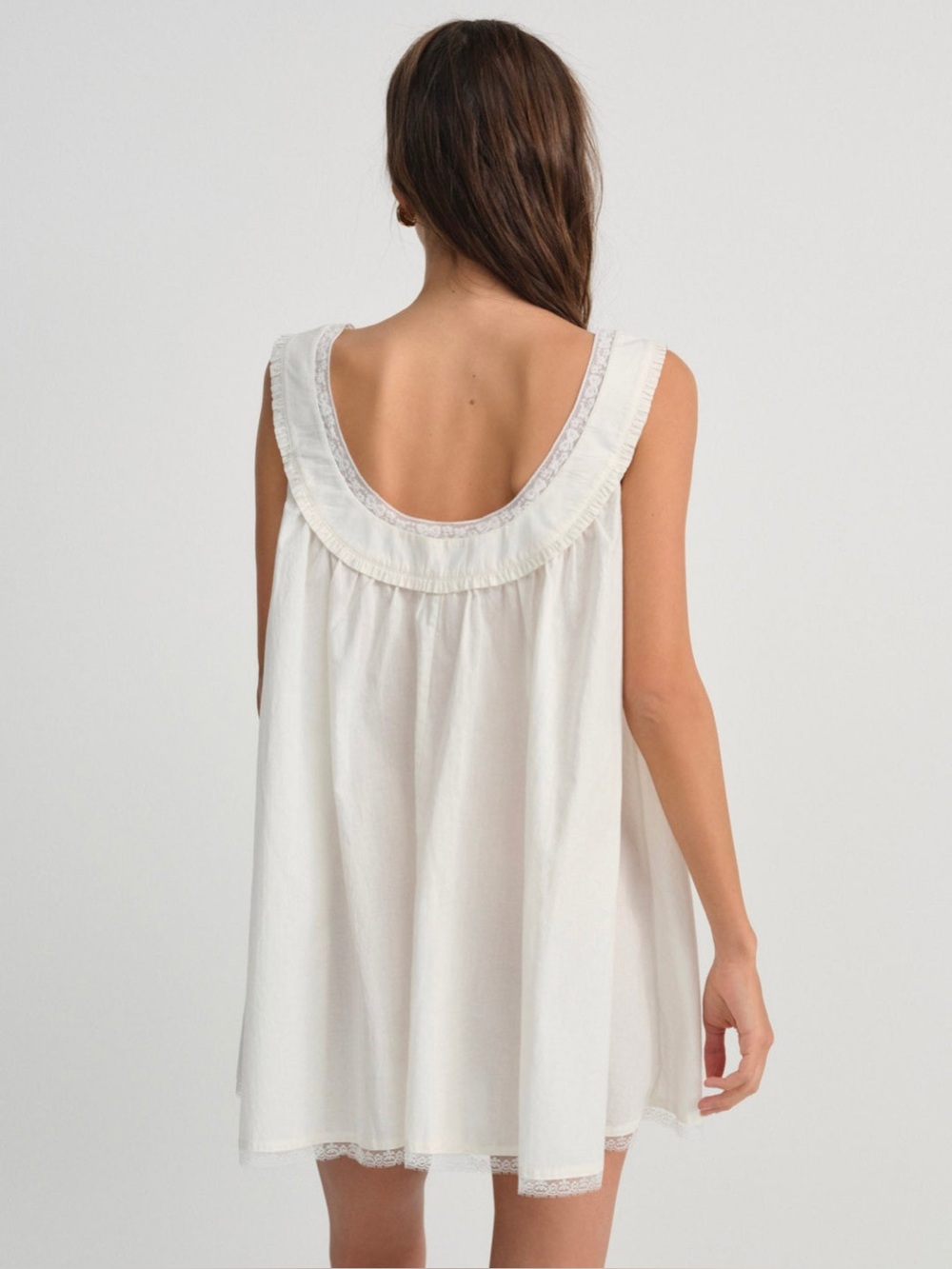 For Love & Lemons Venetia cotton slip dress Size Small NWT - Picture 5 of 15